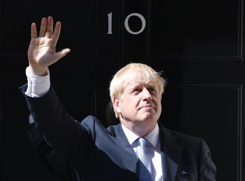 Boris Johnson, Number Ten Downing Street