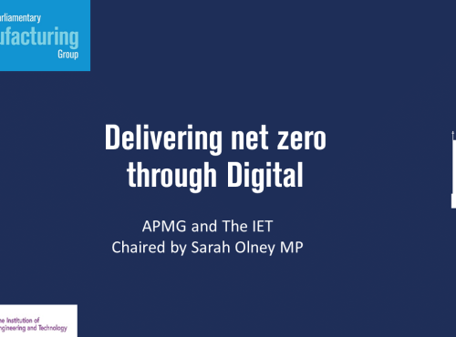 Delivering net zero through Digital