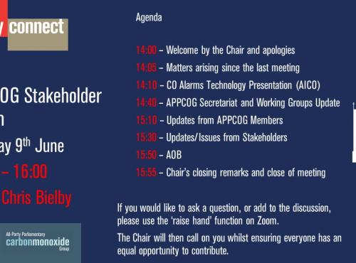 APPCOG Stakeholder Forum Agenda