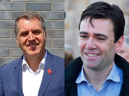 Photos of Steve Rotheram and Andy Burnham