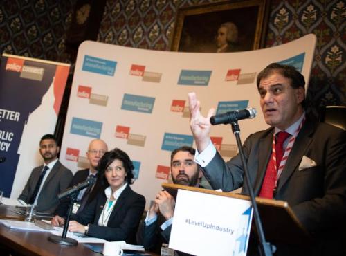 Lord Bilimoria speaking