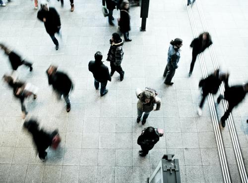 People walking 