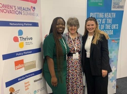 Jasmin, Baroness Finlay and Rebecca baldwin