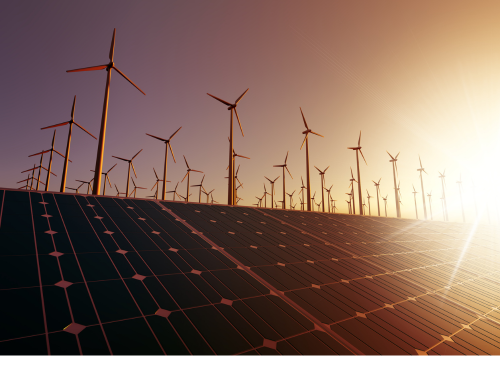 Wind Mills and Solar Panels