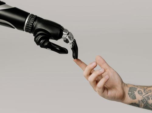 Robot and hand
