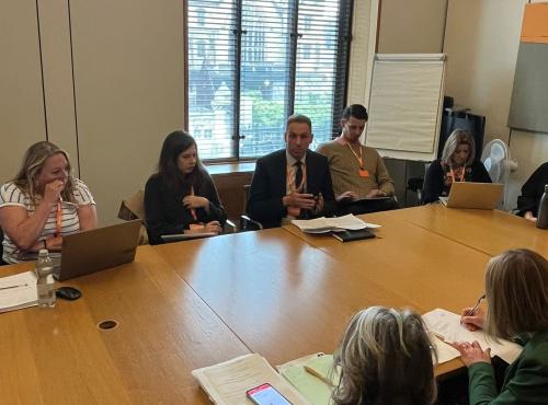 APPG meeting in Portcullis House