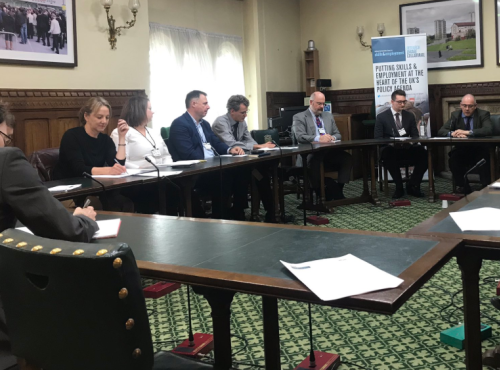 All-Party Parliamentary Group for Skills and Employment Roundtable