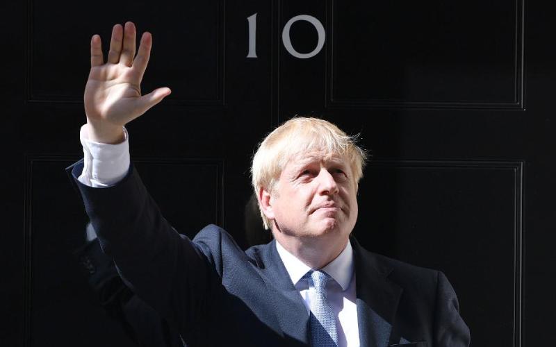Boris Johnson, Number Ten Downing Street