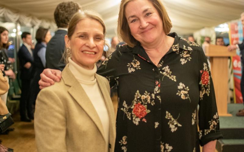Wera Hobhouse MP with Natascha Engel