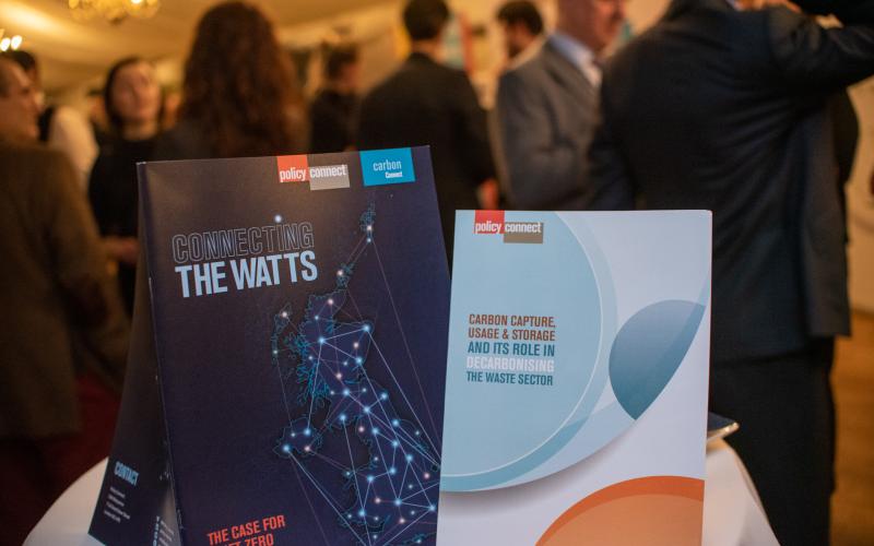 Two reports at the event: Connecting the Watts and Carbon Capture, Usage and Storage