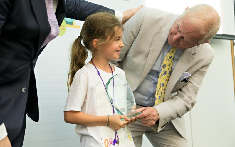 Photo of winner with Barry Sheerman MP