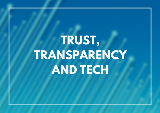 Trust, Transparency, Tech: The Public Sector 'License to Operate'